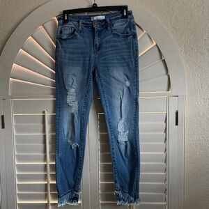 KanCan Distressed Blue Jeans